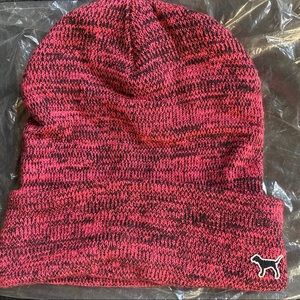 NWOT Victoria’s Secret Pink Beanie